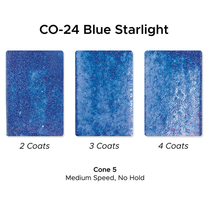 Amaco Cosmos Blue Starlight Brush-on Glaze