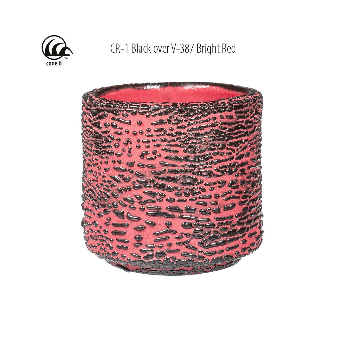 Amaco Crawls Black Brush-on Glaze