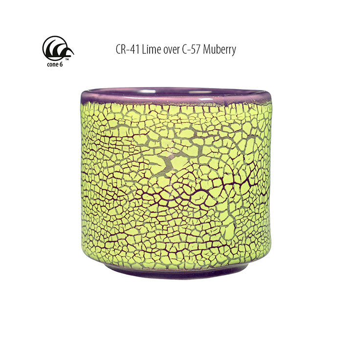 Amaco Crawls Lime Brush-on Glaze
