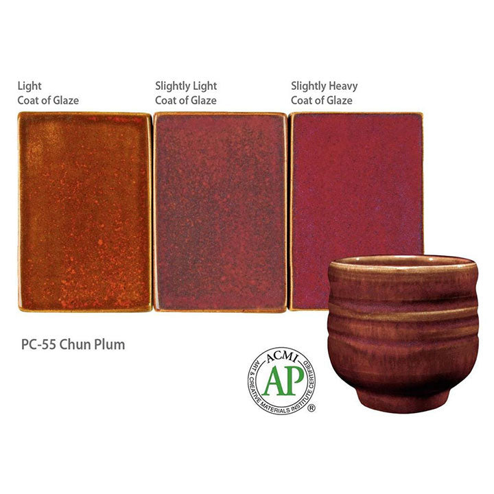 Amaco Potter's Choice Chun Plum Brush-on Glaze