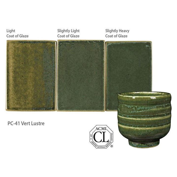 Amaco Potter's Choice Vert Lustre Brush-on Glaze