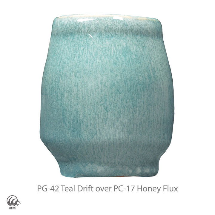Amaco Teal Drift Phase Brush-on Glaze