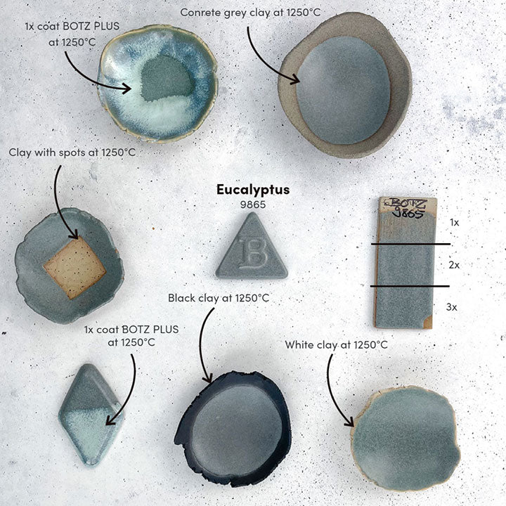 Botz Eucalyptus Stoneware Brush-on Glaze