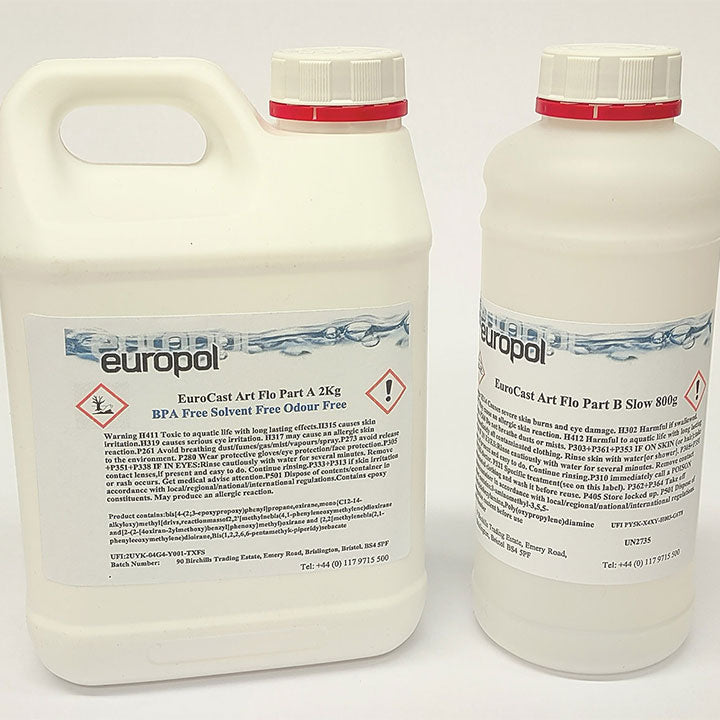 Euro Green Art-Flo Clear Epoxy Resin Kit