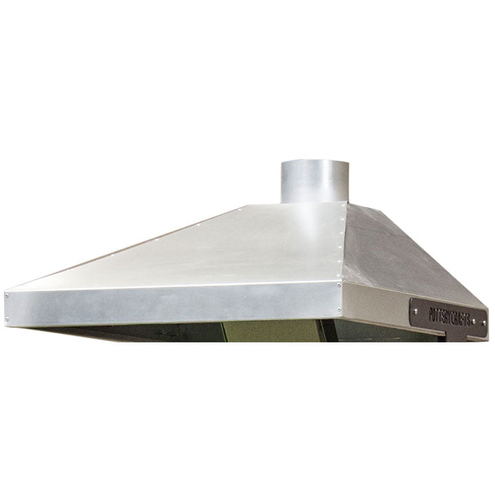 Potterycrafts FL90/FL180 Ventilation Hood and Mounting Brackets