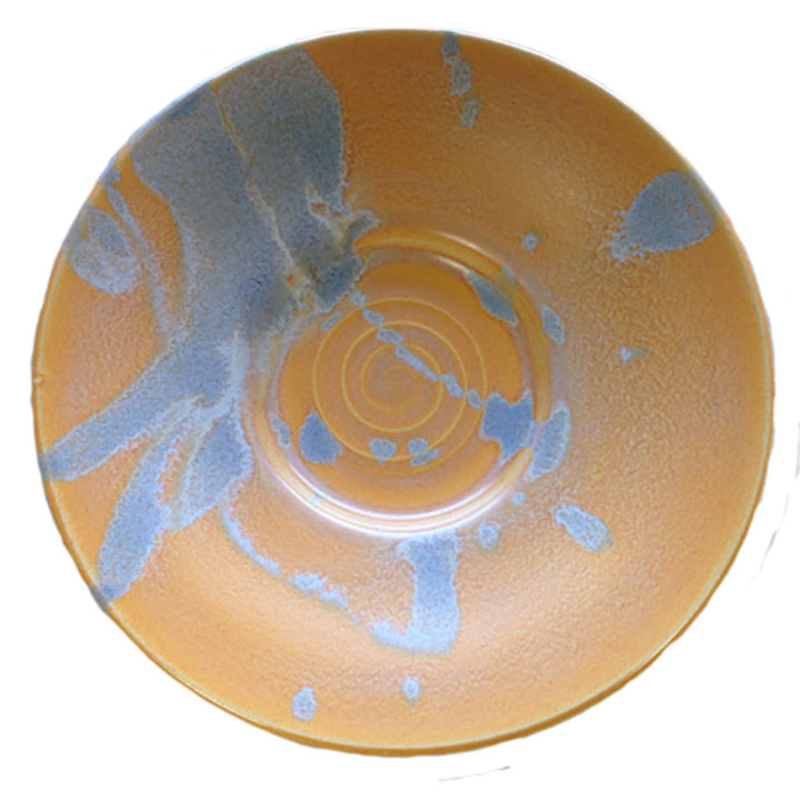 Spectrum Shino Saffron Brush-on Glaze