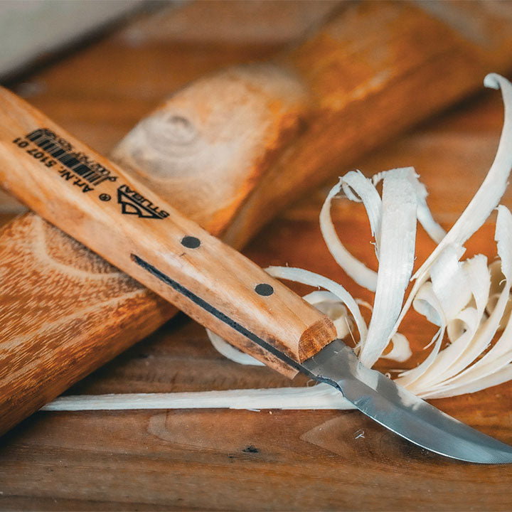 Stubai 510701 Double Edge Chip Carving Knife