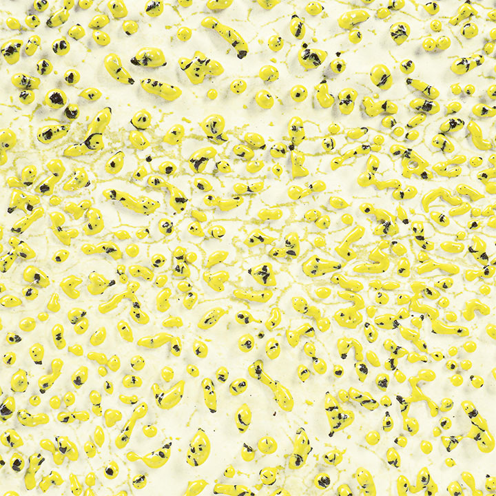 Amaco Crawls Speckled Yellow Brush-on Glaze