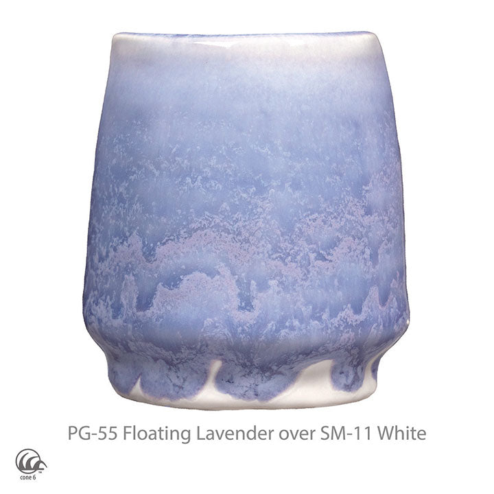 Amaco Floating Lavender Phase Brush-on Glaze