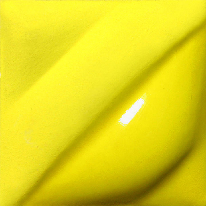 Amaco Velvet Intense Yellow Brush-on Underglaze