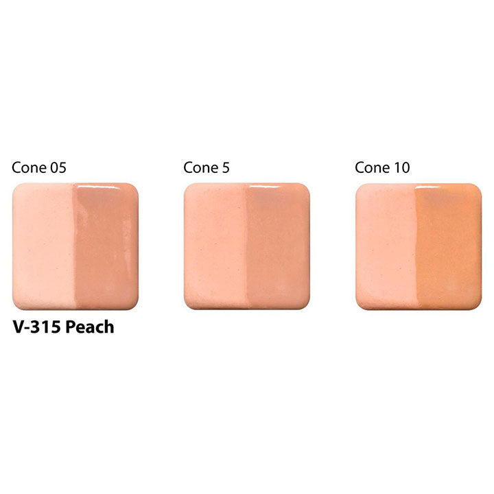 Amaco Velvet Peach Brush-on Underglaze