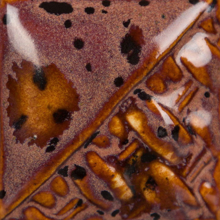 Mayco Stoneware Crystal Peppered Plum Brush-on Glaze