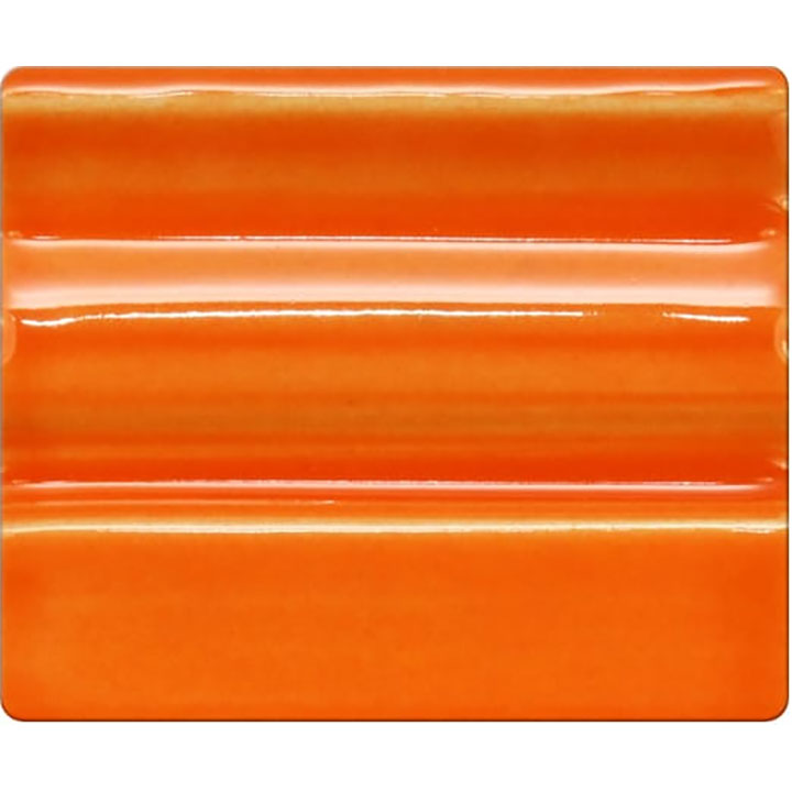 Spectrum Bright Orange Low Fire Brush-on Glaze