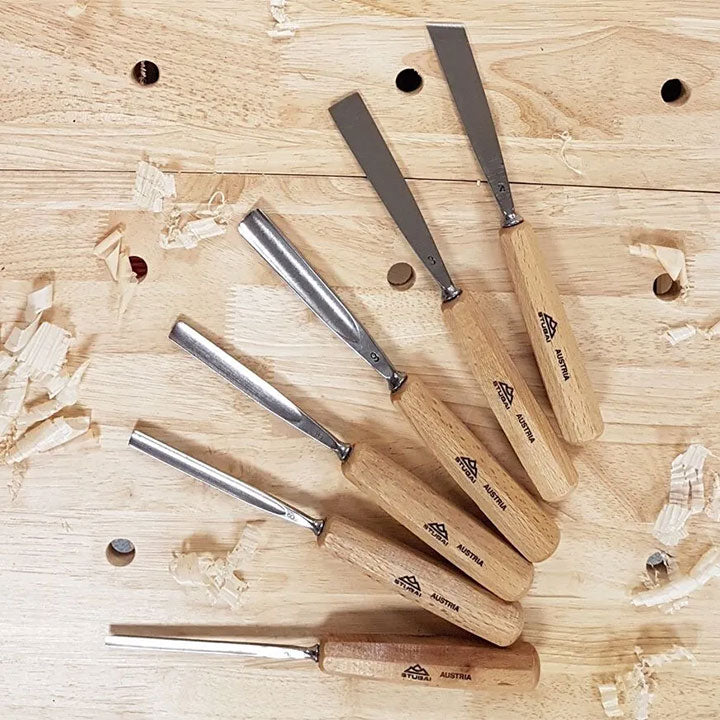 Stubai 560206 Woodcarving 6 Piece Tool Set